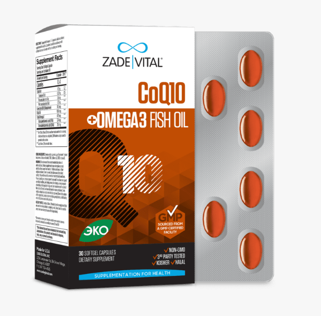 Коэнзим Q10 + Омега3 "Zade Vital" № 30 капс