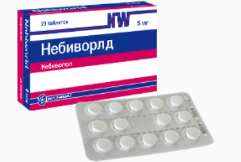 Небиворлд 5 мг №28 табл