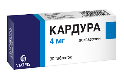 Кардура 2 мг№ 30 табл