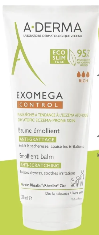 Бальзам д/лица и тела "A-DERMA EXOMEGA CONTROL" смягчающий 200 мл