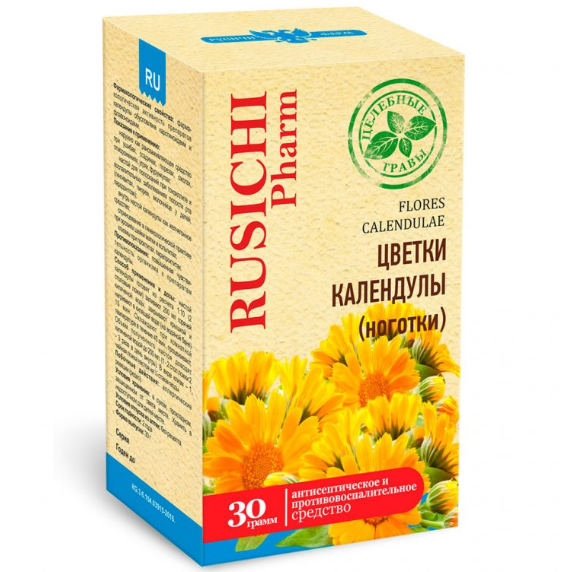 Русичи цветки ноготков (календула) 30,0