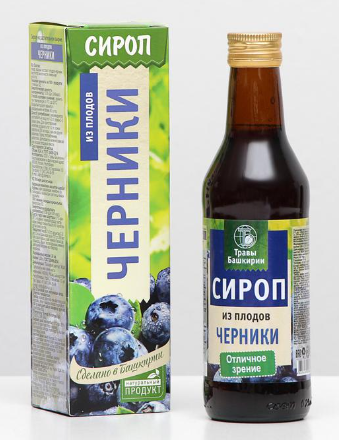 Плодов черники 100 мл сироп (Имэкс)
