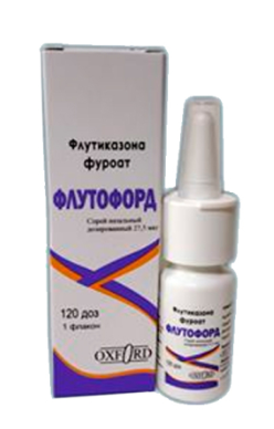 Флутофорд 27,5 мкг назальный спрей