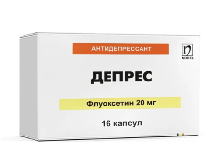 Депрес 20 мг №16 капс