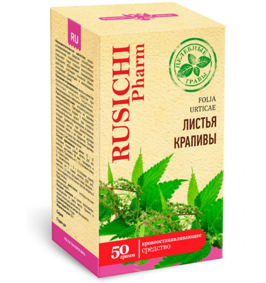 Русичи лист ( крапивы ) крапива 50,0