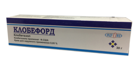 Клобефорд 0,05% 30 г крем
