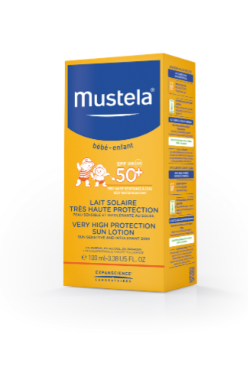 Молочко солнцезащитное "Mustela" SPF 50+ 100 мл