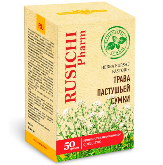 Русичи трава пастушьей сумки 50 г