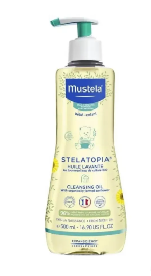 Масло д/купания "Mustela STELATOPIA" очищающее 500 мл