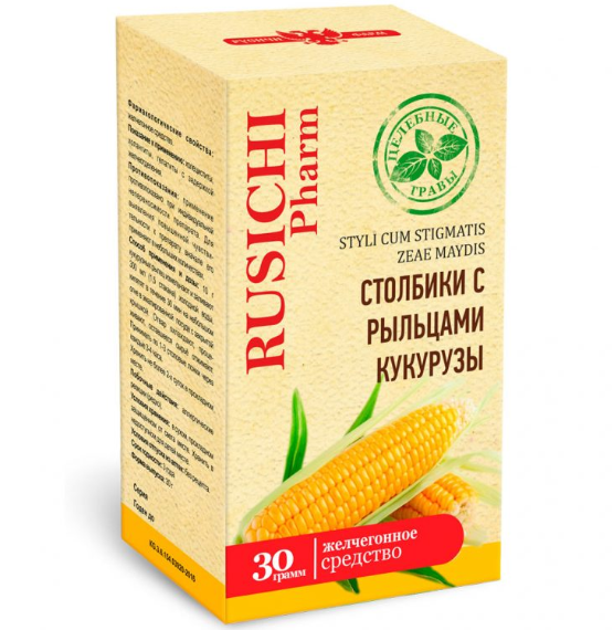 Русичи кукурузные рыльца 30 г