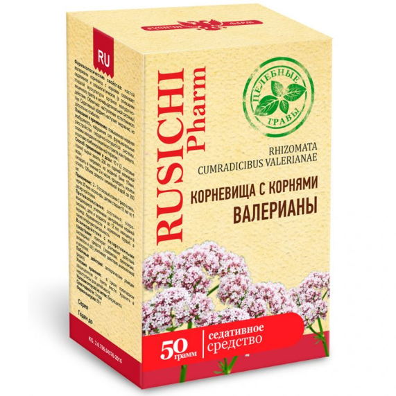 Русичи корень валерианы 50,0