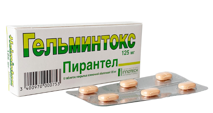 Гельминтокс 125мг №6 табл