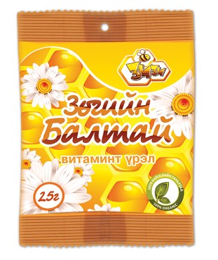 Драже витаминное "BerryVit" с медом 25 г