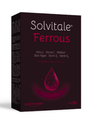 Солвитал Феррус (Solvital Ferrous) №30 кап