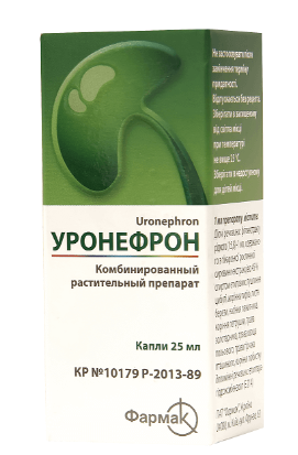 Уронефрон 25,0 мл капли