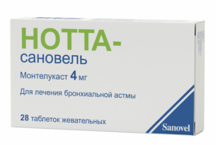 НОТТА-Сановель 4 мг №28 табл