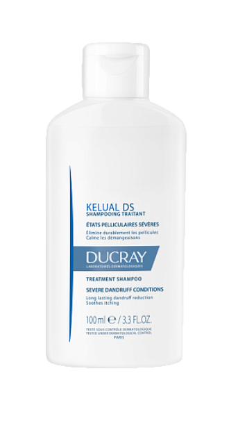 Шампунь д/волос "DUCRAY KELUAL DS" от перхоти 100 мл