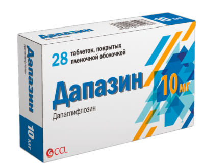 Дапазин 10 мг №28 табл