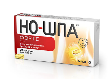 Но-шпа Форте 80 мг № 24 табл