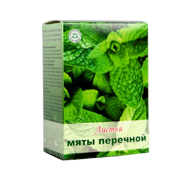 Мята перечная лист 50,0