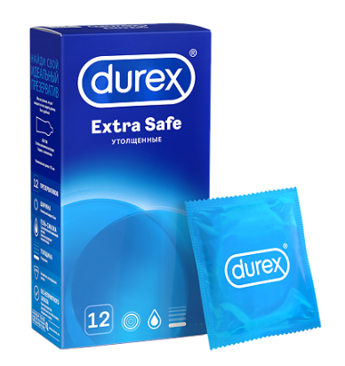 Презервативы Durex exstra safe 12 ==