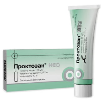 Проктозан Нео 20 г мазь