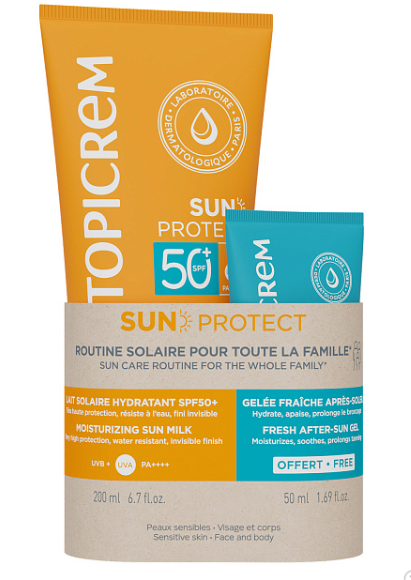 Набор "TOPICREM Sun protect" молочко200 мл+ желе 50 мл