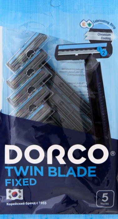 Станок для бритья "DORCO" однораз. пак/5 шт
