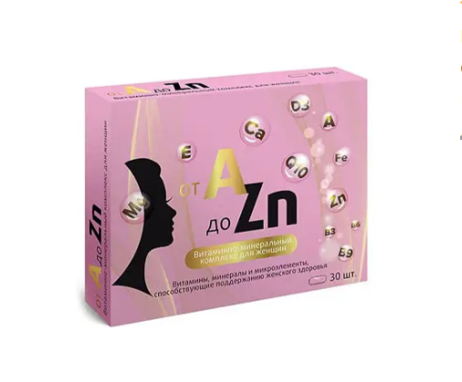 Витаминный комплекс A-Zn д/женщин №60 табл (Витамир)