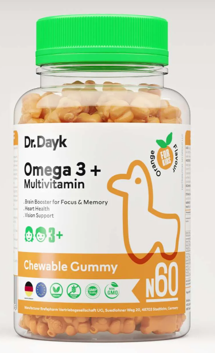 Витамин Dr.Dayk Omega 3+ Multivitamin №60 табл