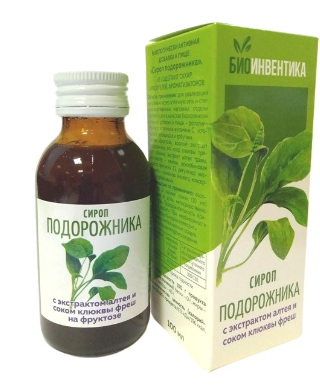 Подорожника с экстрактом солодки 100 мл сироп (Имэкс)