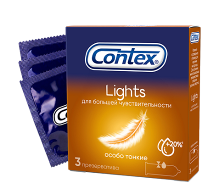 Презервативы Сontex Lights особо тонкие 3 ==