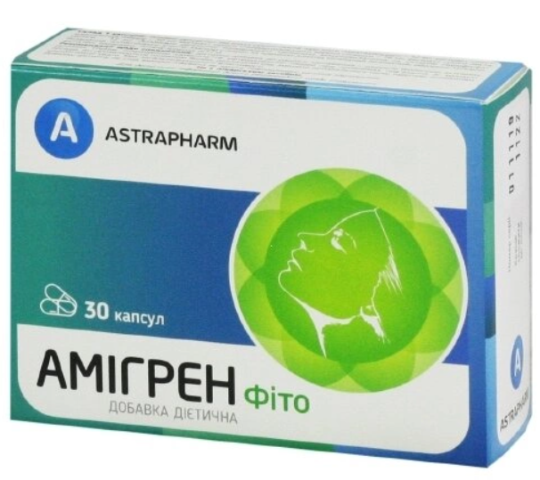 Амигрен Фито №30 капс