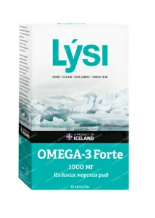 Омега-3 "LYSI" FORTE 1000 мг №32 капс
