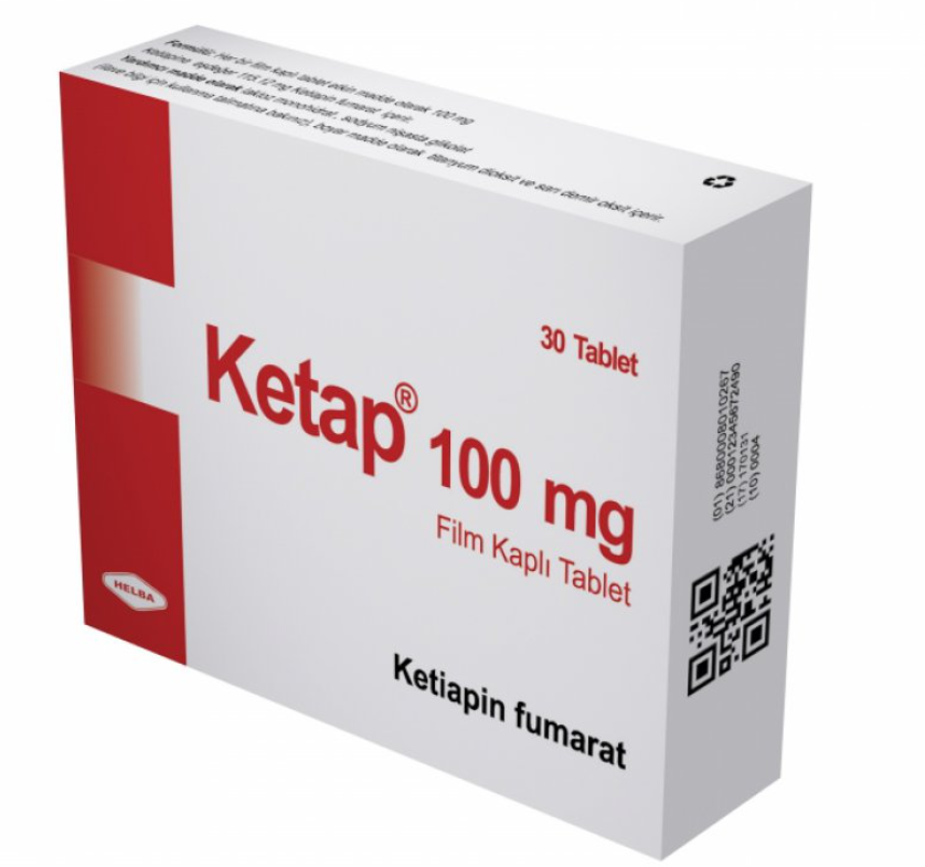 Кетап 100 мг №30 табл