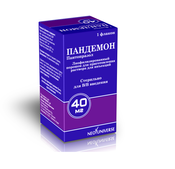 Пандемон 40 мг №1 фл