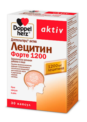 Лецитин форте 1200 Доппельгерц Актив №30 капс