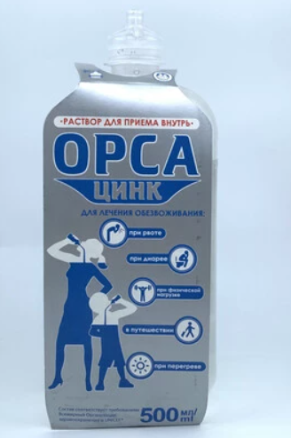 Орса Цинк 500 мл р-р