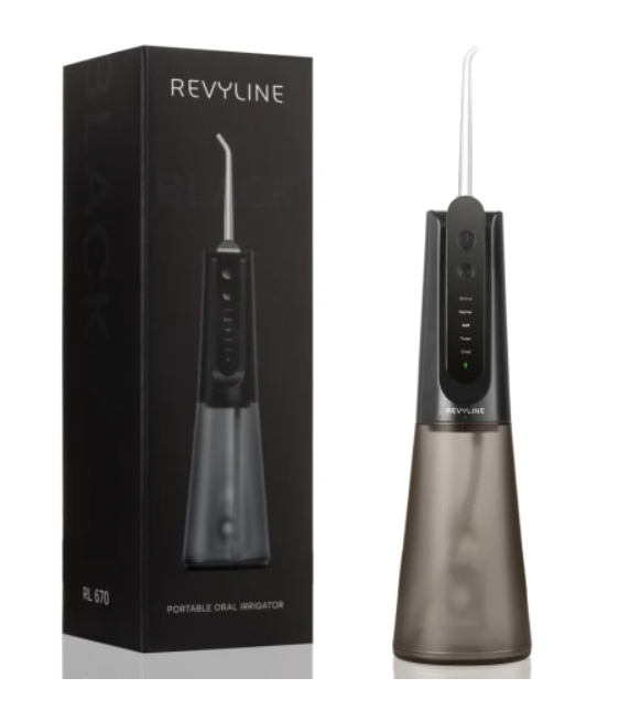 Портативный ирригатор д/ полости рта "Revyline RL 670" черный (1605)
