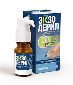 Экзодерил 1% 10 мл р-р