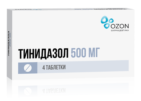 Тинидазол 500 мг № 4 табл