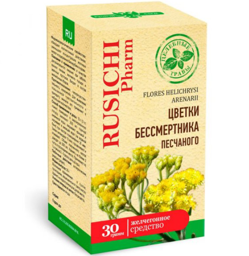 Русичи цветки бессмертника 30 г