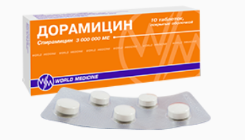 Дорамицин 3МЕ №10 табл