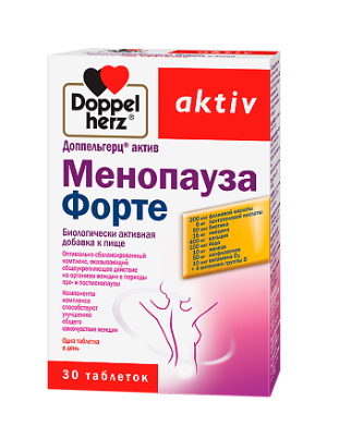 Менопауза Форте Доппельгерц Актив №30 табл