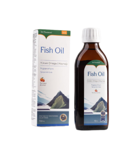 Рыбий Жир (Fish Oil) "Dr Thomson" 150 мл сироп (0788)