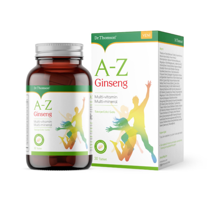 Женьшень A-Z (A-Z Ginseng) "Dr Thomson" №30 табл