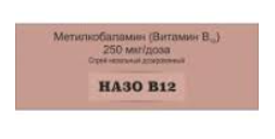 Назо В12 250 мкг/доза 46 доз №1 спрей