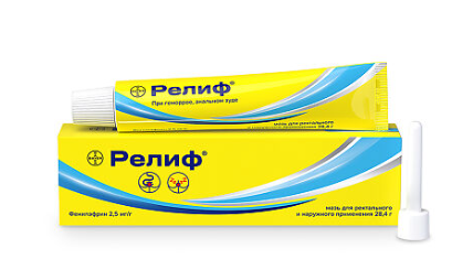 Релиф 28,4 г мазь