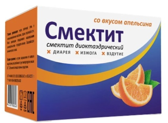 Смектит д/сусп. 3г.(апельсин) №30 пор. (Биовит)