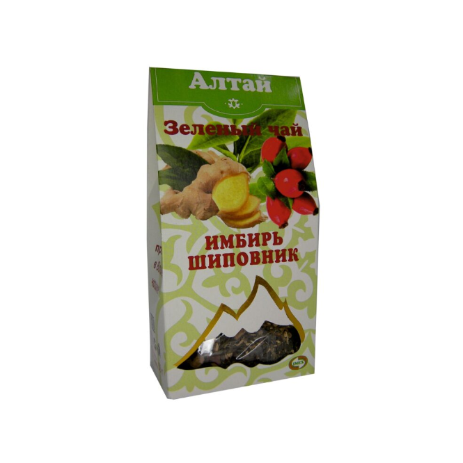 Фиточай "Алтай" Имбирь Шиповник 50 г (Зеленый)